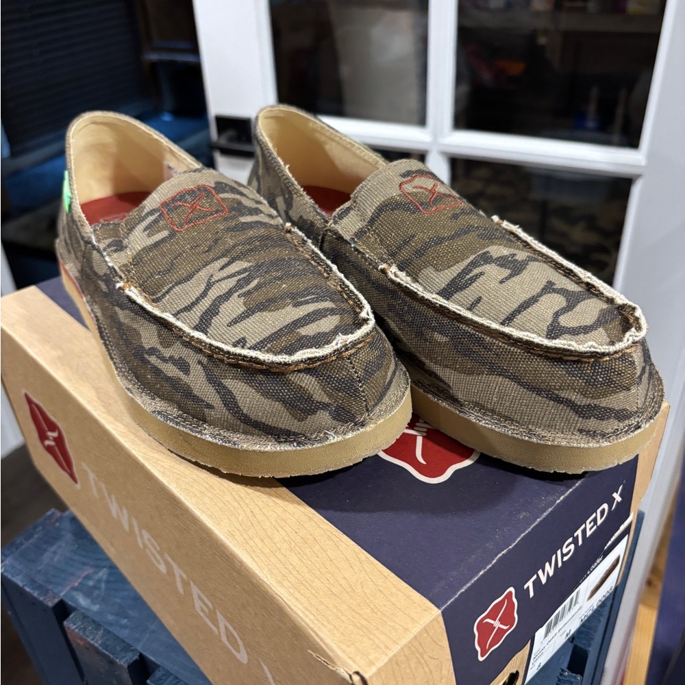 Twisted X Men's Camo Pattern Loafers 8M